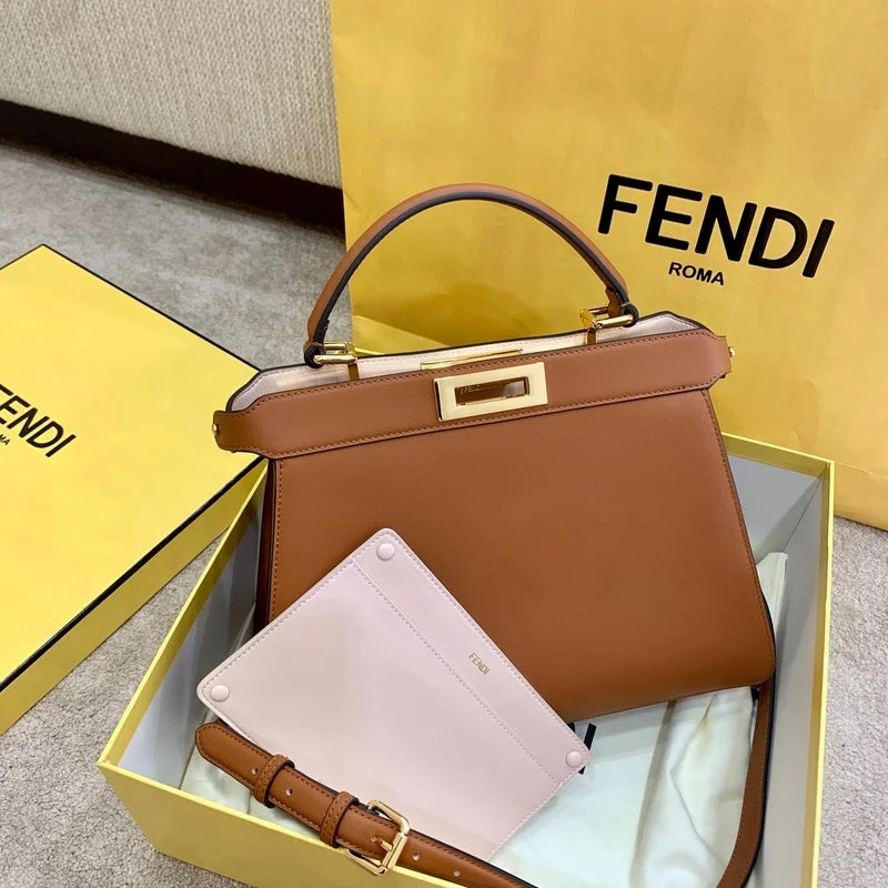 Fendi Baguette bags with a detachable charm featuring the brand's mascotBC - FENDI BAGS - 192