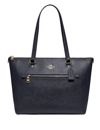 Coach handbags with a metal - framed clasp for durability and styleCoach Gallery Tote