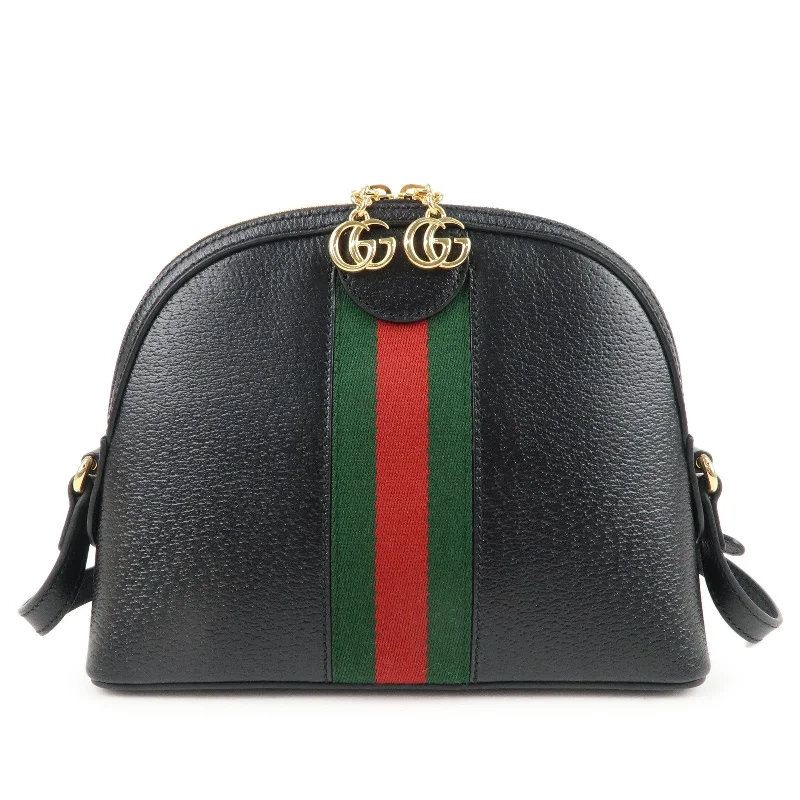 Ladies Gucci Dionysus bags with a detachable shoulder strapLadies Gucci Dionysus bags with a detachable shoulder strapGUCCI Ophidia Leather Cross Body Shoulder Bag Black 719881