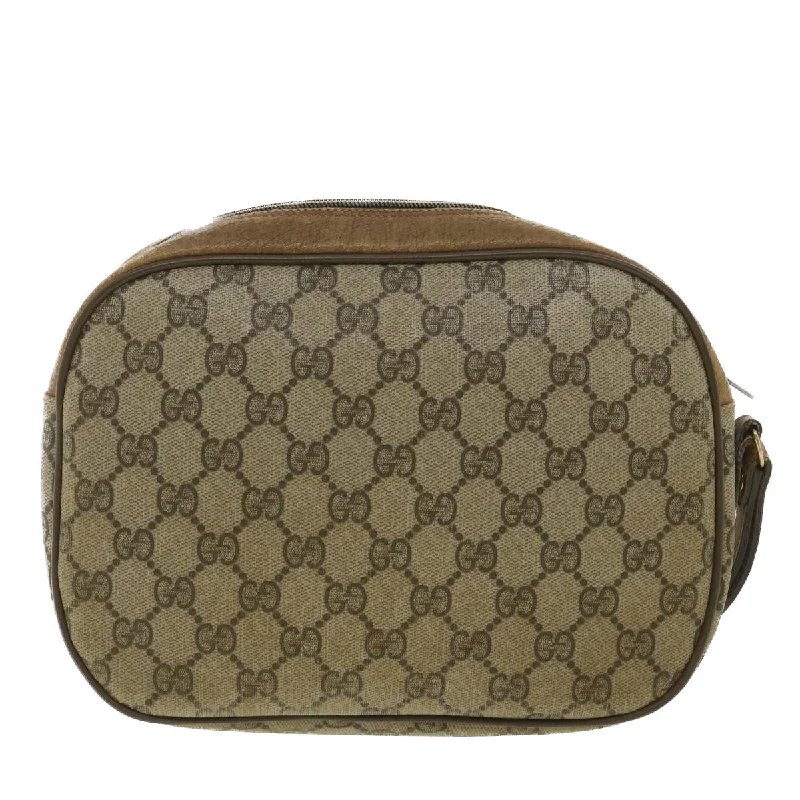 Women Gucci bags with a detachable mobile phone holderWomen Gucci bags with a detachable mobile phone holderGUCCI Web Sherry Line GG Canvas Clutch Bag PVC Leather Beige Green 89  36428