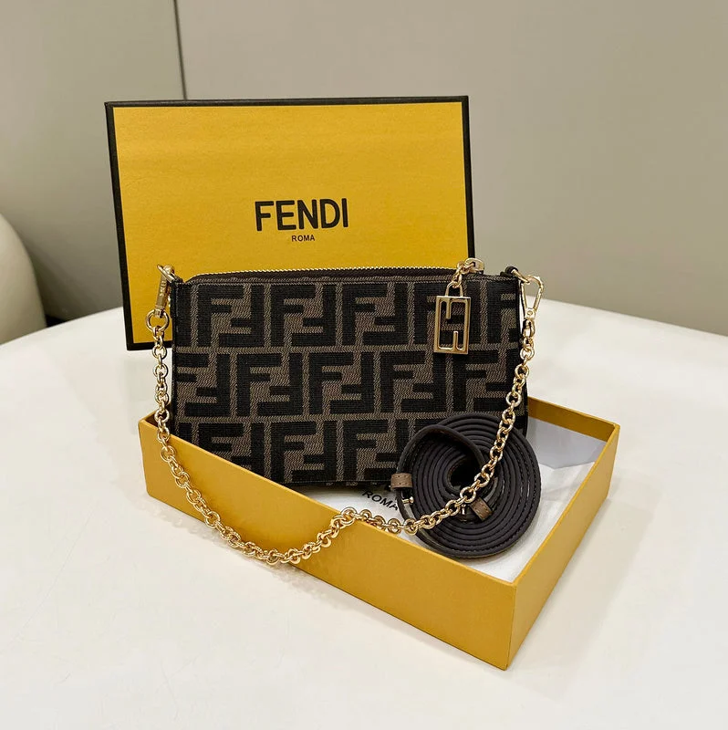 Ladies Fendi shoulder bags with a detachable scarf strap for a stylish and versatile optionWF - Fendi Bags - 199