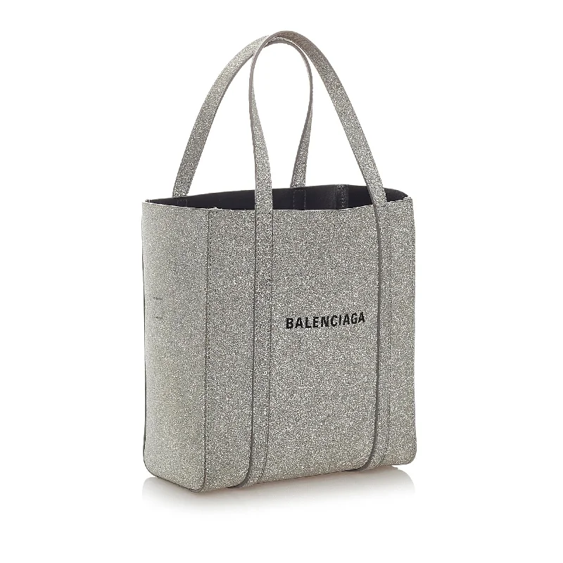 Balenciaga Hourglass large size with double - stitched seamsBalenciaga XXS Everyday Leather Shopping Tote (SHG-27564)