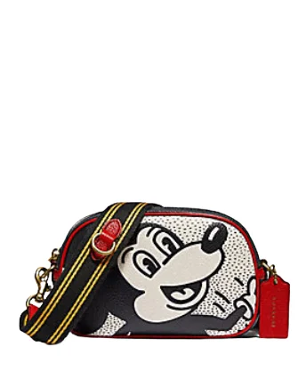 Coach Dempsey bags with a large capacity and a drawstring closureCoach Disney Mickey Mouse X Keith Haring Badge Camera Crossbody