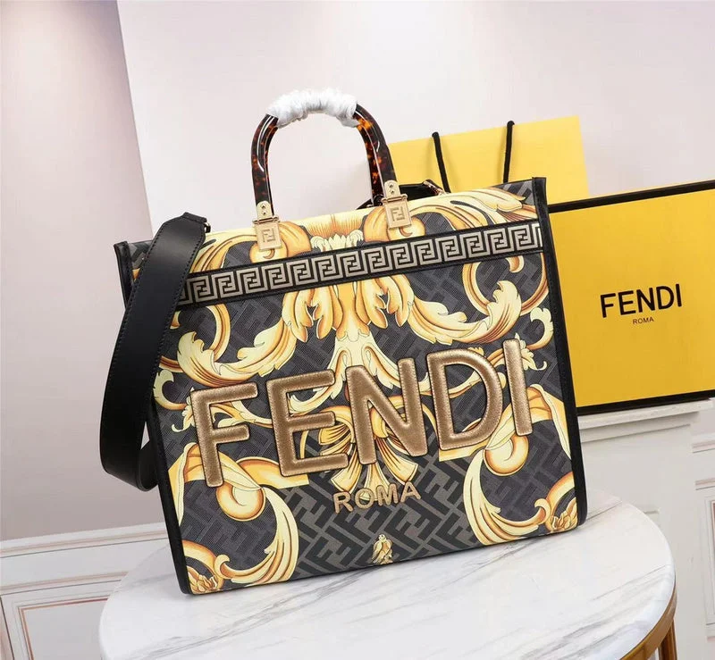 Fendi Baguette bags with a studded leather trim for a bold and edgy lookWF - Fendi Bags - 199