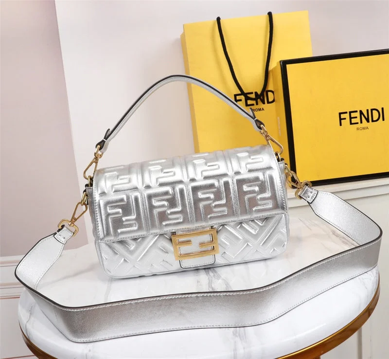 Fendi By The Way bags with a crystal - embellished FF logo for added luxury and glamourWF - Fendi Bags - 192