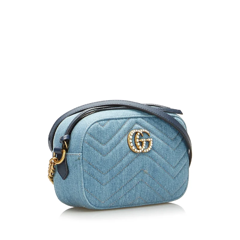 Ladies Gucci handbags with a detachable coin purse insideLadies Gucci handbags with a detachable coin purse insideGucci Pearly GG Marmont Matelasse Crossbody Bag