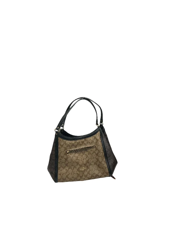 Coach handbags with a beaded trim for a glamorous and elegant lookHandbag Designer By Coach  Size: Large