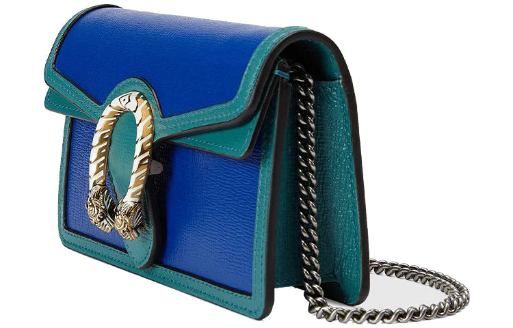 Gucci handbags for women with a patent - leather finishGucci handbags for women with a patent - leather finishGUCCI Dionysus Single-Shoulder Bag Super Mini Blue/Green 476432-18YQX-9278