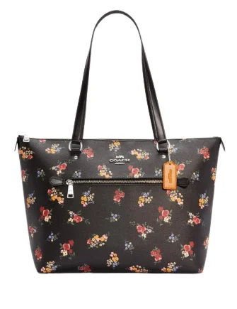 Coach Dempsey bags with a crystal - embellished C - logo for added luxuryCoach Gallery Tote With Wildflower Print