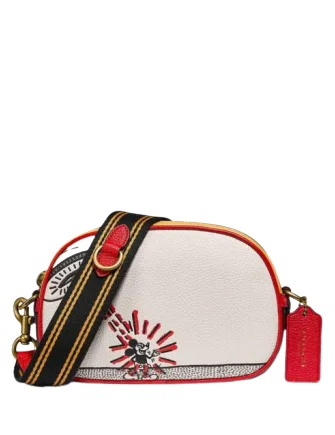 Coach backpacks with a sleek, modern design for a stylish lookCoach Disney Mickey Mouse X Keith Haring Badge Camera Crossbody