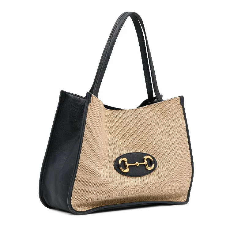 Women Gucci bags with a detachable mirror insideWomen Gucci bags with a detachable mirror insideGucci Horsebit 1955 Tote Bag (SHG-5xQLat)