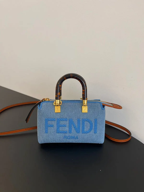 Fendi bags with a zip - top closure and a front - pocket for quick access to keys and cardsWF - Fendi Bags - 215