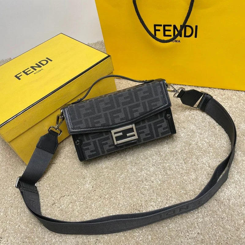 Fendi crossbody bags with a detachable wallet on chain for a hands - free wallet optionWF - Fendi Bags - 226