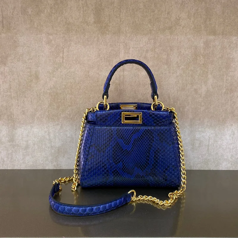 Ladies Fendi Peekaboo bags with a detachable shoulder strap for different carrying optionsBC - FENDI BAGS - 168