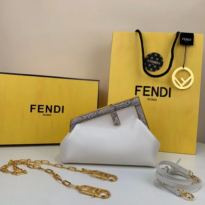 Fendi crossbody bags with a reflective strap for safety during low - light conditionsWF - Fendi Bags - 223