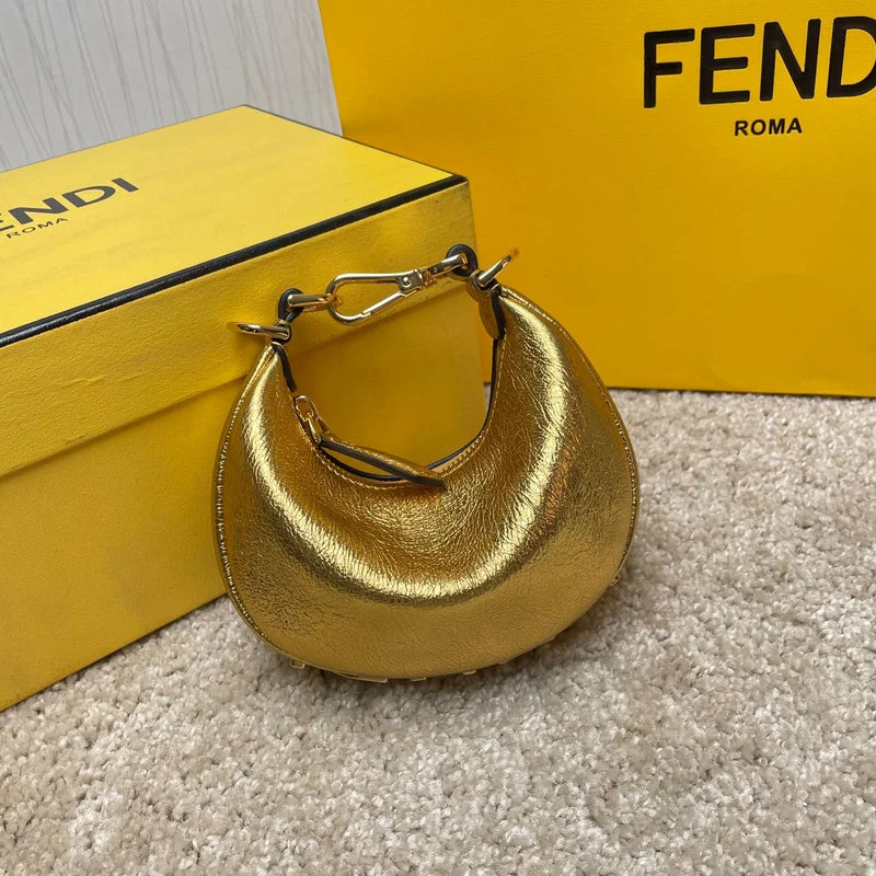 Ladies Fendi shoulder bags with a hidden magnetic pocket for discreet storageBC - FENDI BAGS - 1534