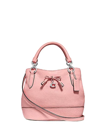 Coach Rogue bags with a detachable shoulder strap for versatile carryingCoach Micro Ally Bucket Bag