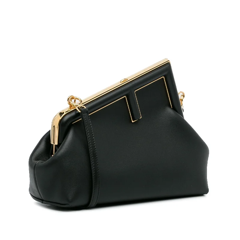 Fendi tote bags with a spacious interior and multiple pockets for daily essentialsFendi Small Fendi First (SHG-i7q1MY)