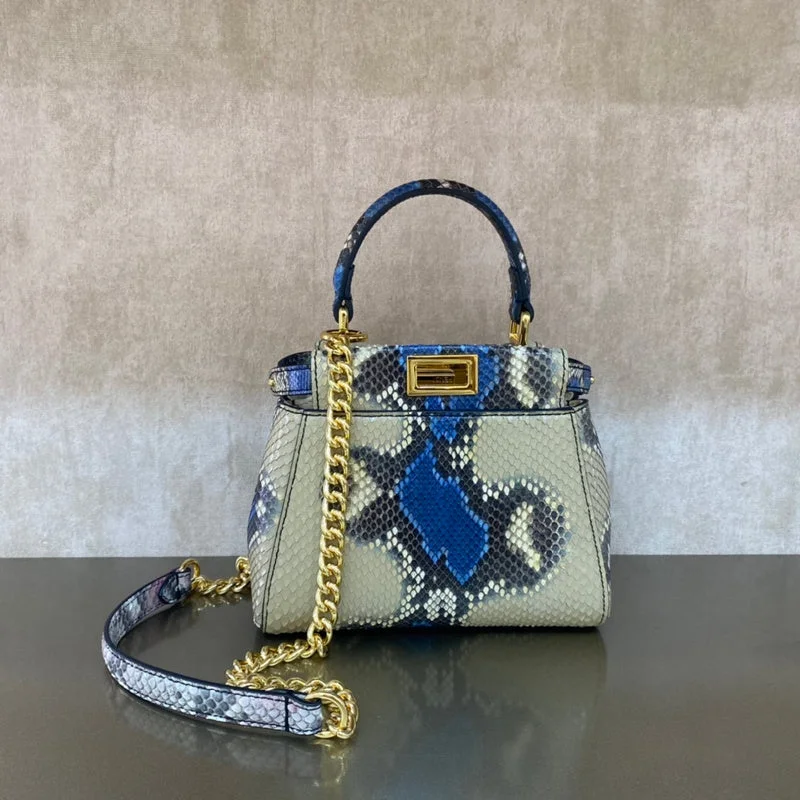 Ladies Fendi shoulder bags with a detachable scarf strap for a stylish and versatile optionBC - FENDI BAGS - 159