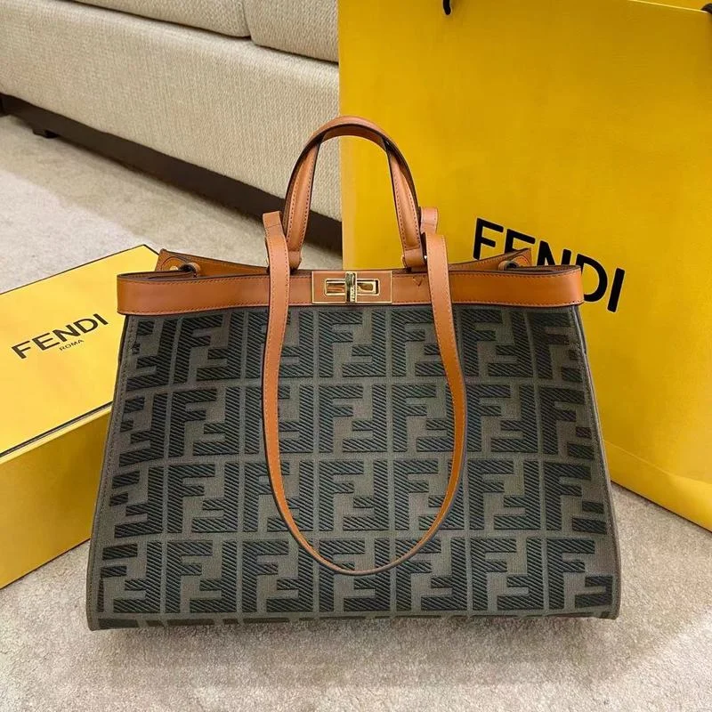 Fendi Peekaboo bags with a classic two - compartment design for organized storageWF - Fendi Bags - 214