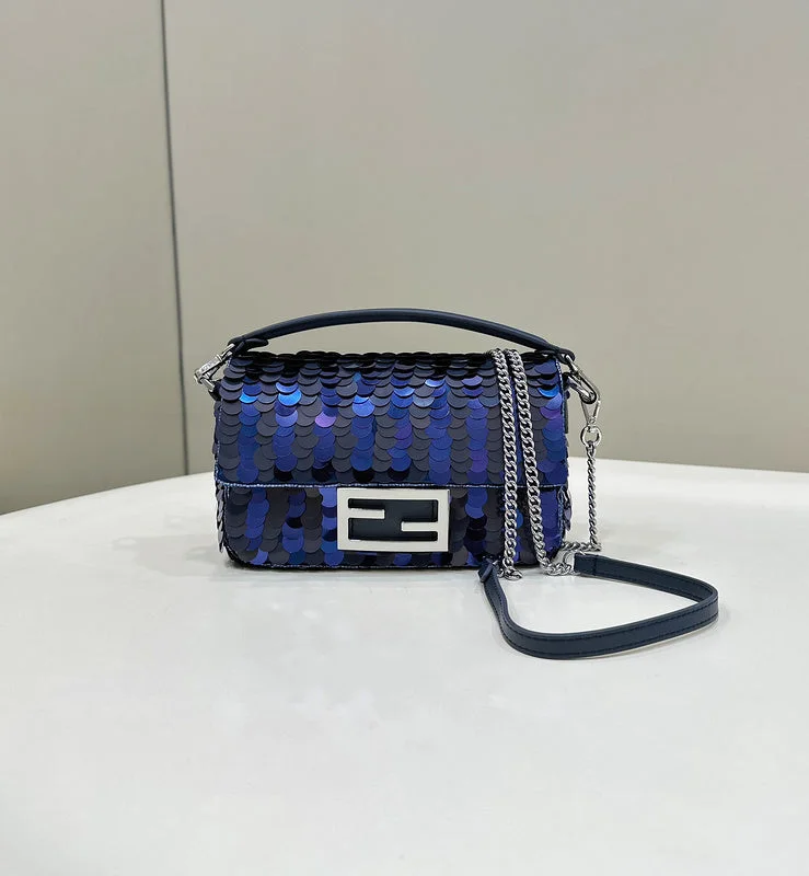 Fendi Baguette bags with a glitter - infused leather surface for a glamorous and sparkly lookWF - Fendi Bags - 213