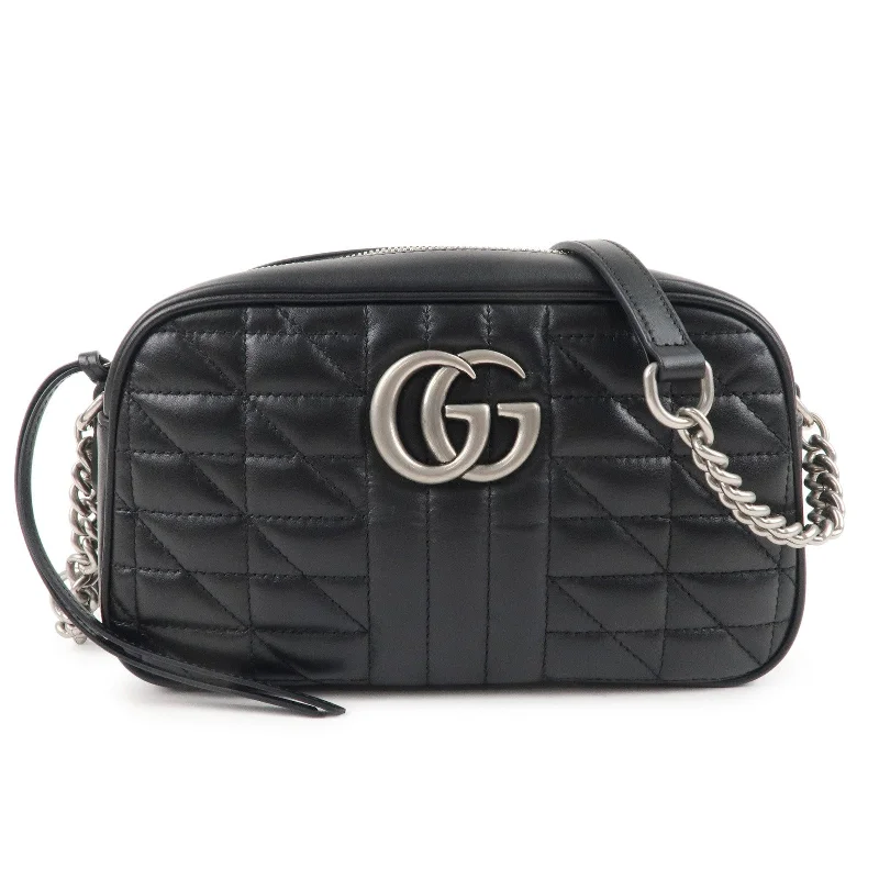 Gucci Dionysus bags for women with tiger - head claspsGucci Dionysus bags for women with tiger - head claspsGUCCI GG Marmont Leather Chain Shoulder Bag Crossbody Black 447632