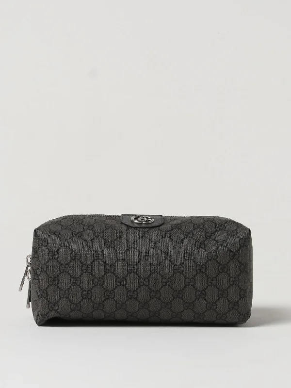 Women Gucci Sylvie bags with a leather - wrapped handleWomen Gucci Sylvie bags with a leather - wrapped handleGucci Cosmetic Case Men Black Men