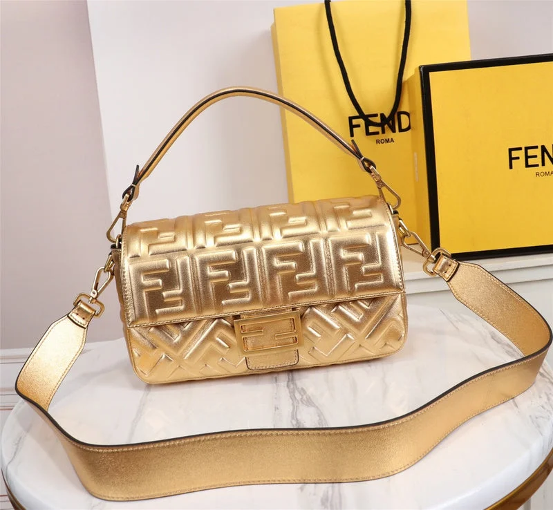 Fendi Baguette bags featuring the iconic FF logo plaque for a branded lookWF - Fendi Bags - 202