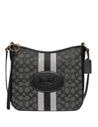 Coach backpacks with a multi - pocket organization for functionalityCoach Chaise Signature Jacquard Crossbody