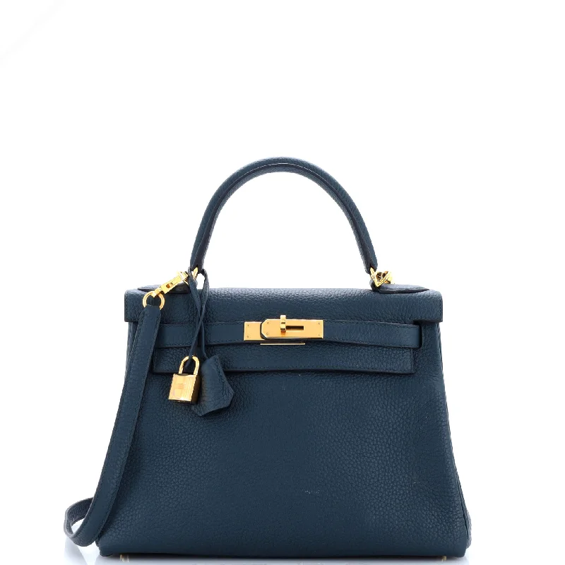 Balenciaga City bag with tassel - decorated zipper pullsKelly Handbag Vert Cypress Clemence with Gold Hardware 28