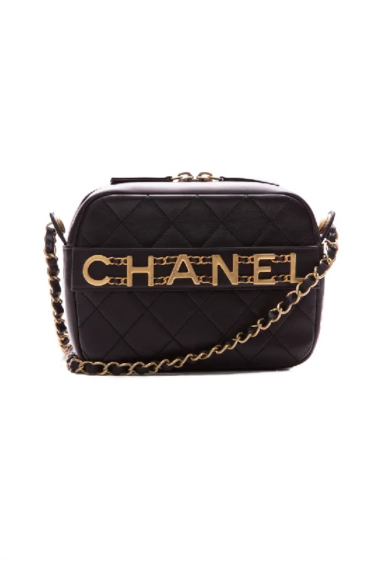 Chanel Chain Strap Handbag for Everyday UseEnchained Logo Camera Bag