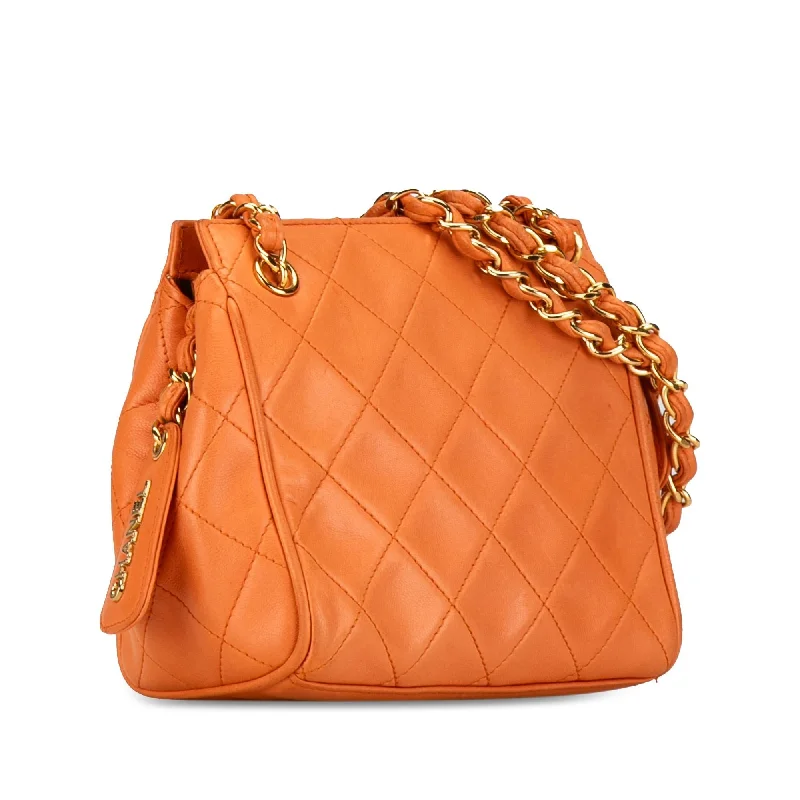 Chanel All - Match Handbag for Versatile StylingChanel CC Quilted Calfskin Chain Shoulder Bag (JfYVD1)