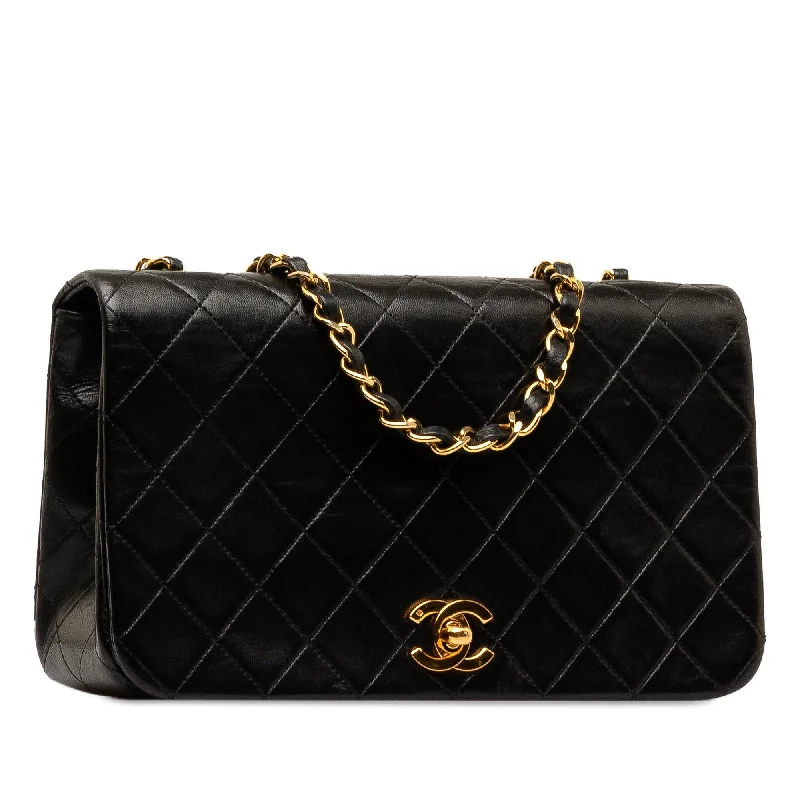 Chanel Small Crossbody Bag for TravelChanel CC Quilted Lambskin Full Flap (5yOQSk)