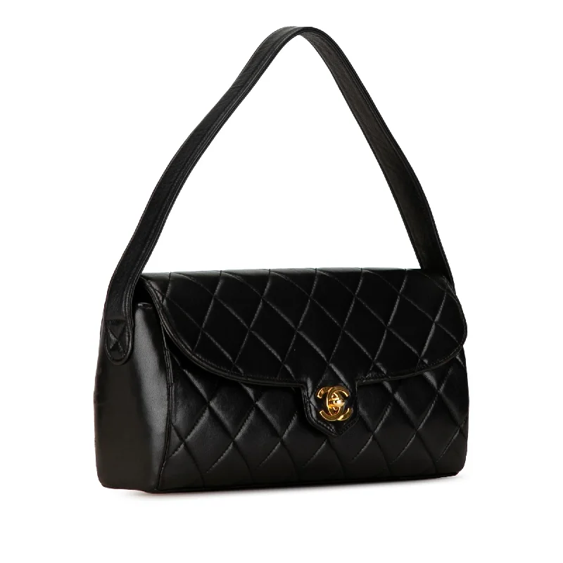 Chanel Small Crossbody Bag for TravelChanel CC Quilted Lambskin Leather Handbag (xQSAxM)