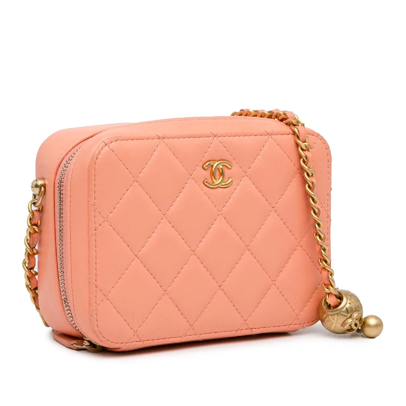 Chanel Vintage Inspired Handbag for Retro LoversChanel CC Quilted Lambskin Pearl Crush Camera Bag (Pv1zqe)