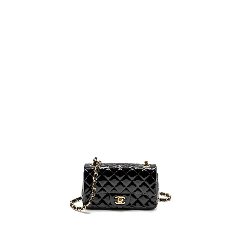 Chanel Limited Edition Handbag for CollectorsChanel Mini Rectangular Flap Bag Patent Black LGHW