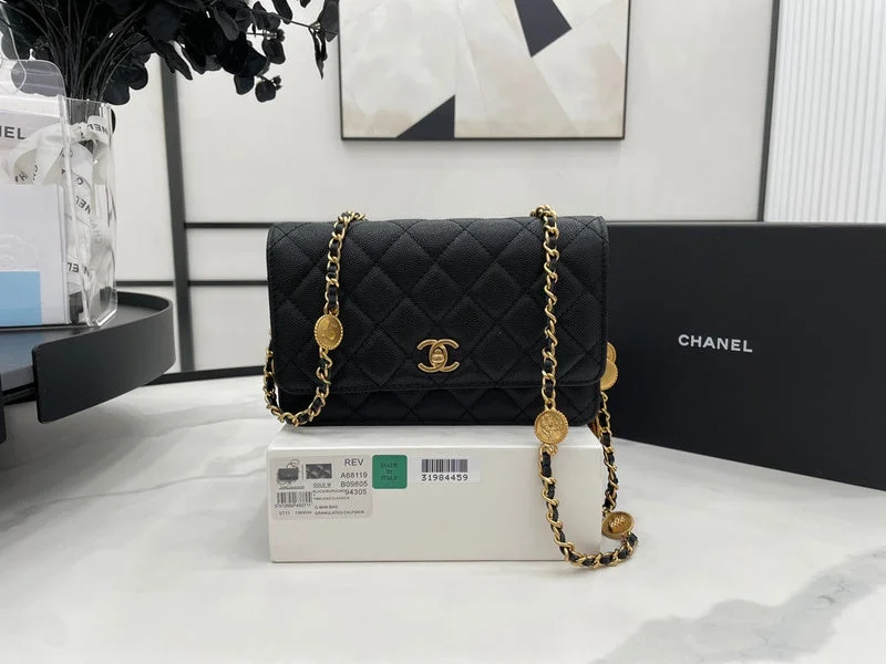 Chanel Black Handbag for Business MeetingsWF - Chanel Bags - 092