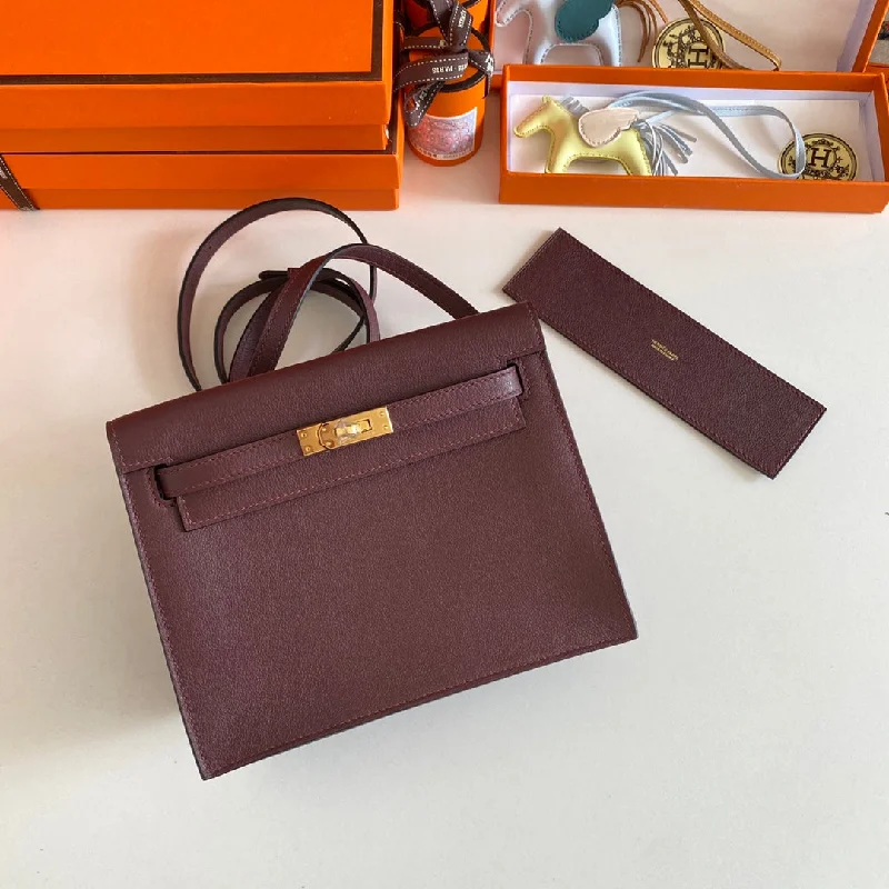 Hermes Bags with Chain - Link Handles for a Touch of GlamourWhimsy Finds - Luxury New Arrival Bag - Hermes - 028