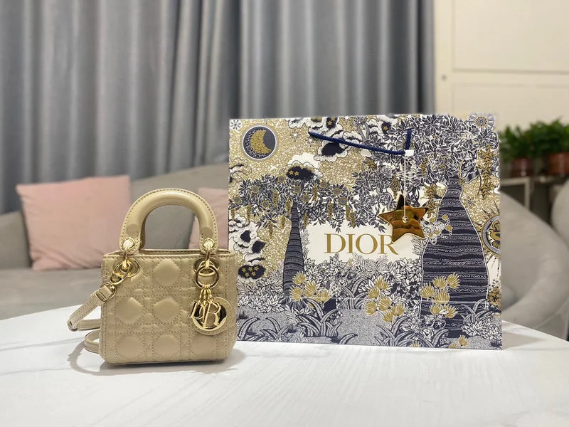 Christian Dior bags with a quilted pattern and gold - toned hardwareglitzybags - Dior Bags - 049