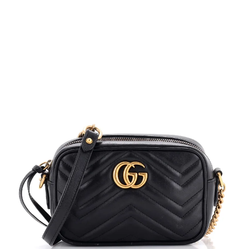 GG Marmont Shoulder Bag Matelasse Leather Mini