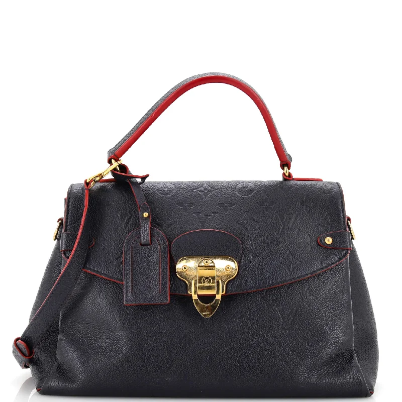 Georges Handbag Monogram Empreinte Leather MM