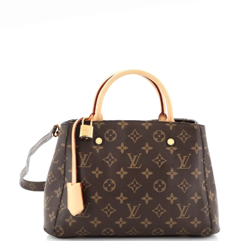 Montaigne Handbag Monogram Canvas BB