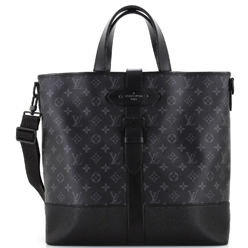 Saumur Tote Monogram Eclipse Canvas