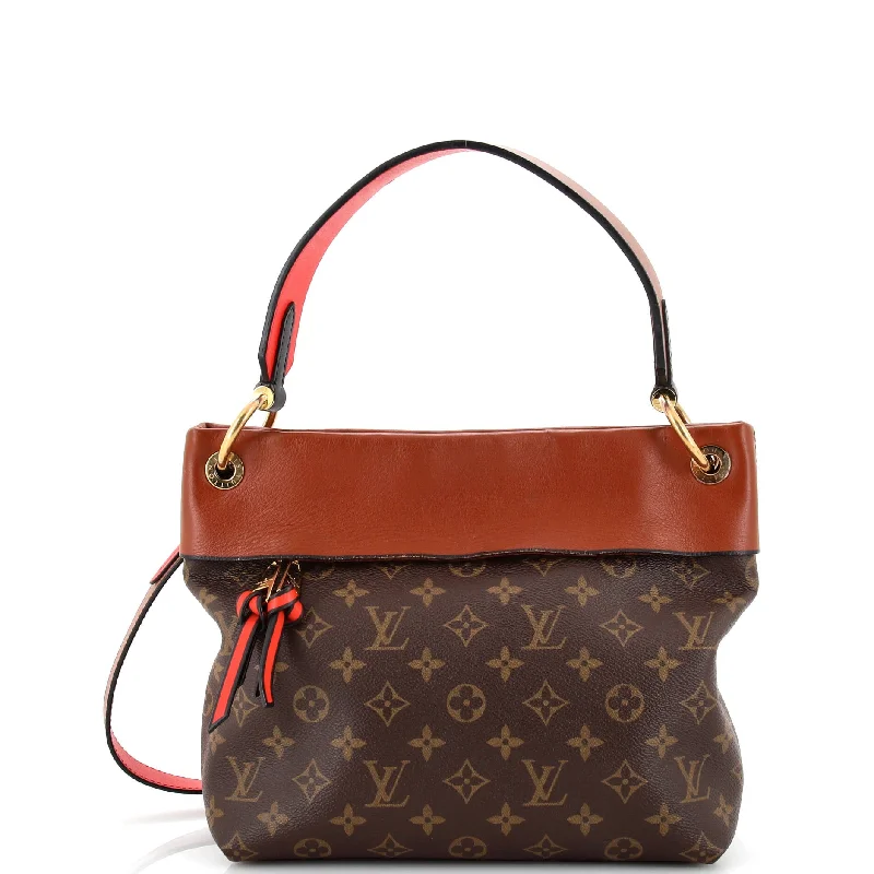 Tuileries Besace Bag Monogram Canvas with Leather