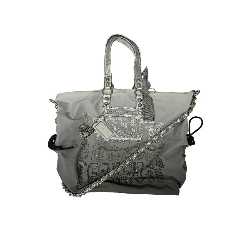 Coach handbags with a perforated leather detail for a breathable and unique designHandbag Designer By Coach  Size: Large