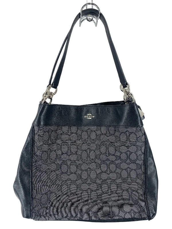 Coach bags with a detachable mirror inside for quick touch - upsHandbag Designer By Coach  Size: Medium